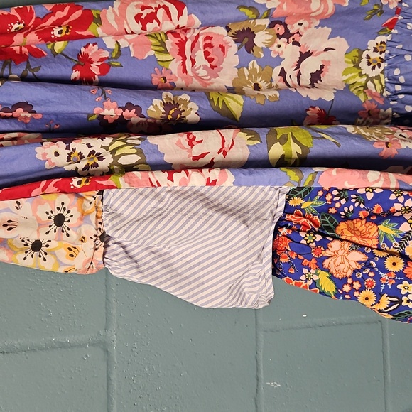 Matilda Jane Blue and Pink Floral Dress Sz10 - Picture 10 of 12